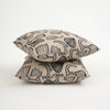 TULIP | NATURAL/BLACK PILLOW Fabric MARKED | MARKED