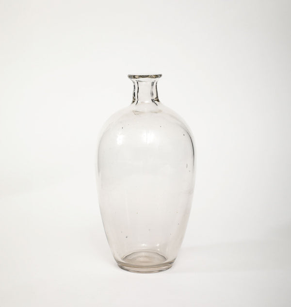 19TH CENTURY HAND BLOWN GLASS VASE Vintage FOUND | MARKED