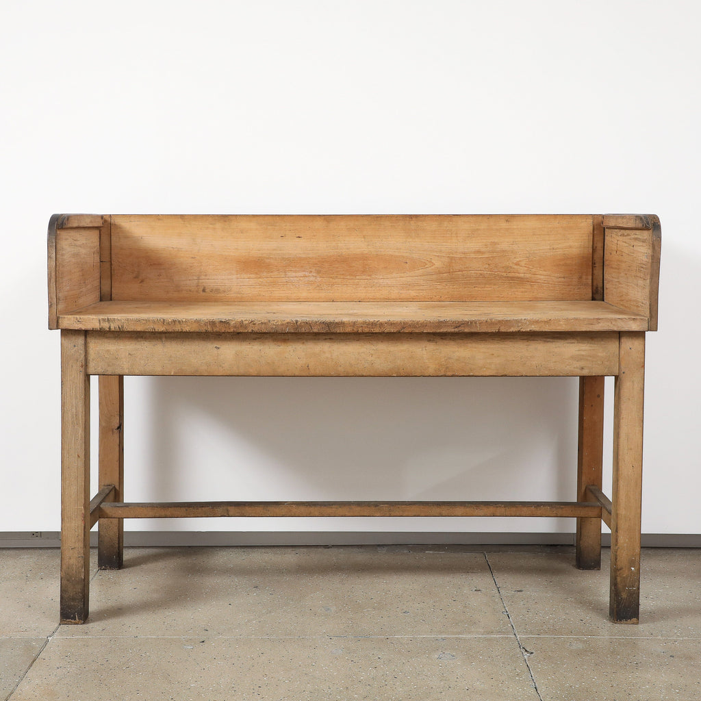19th Century Oak Server Vintage FOUND | MARKED