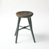 19TH CENTURY PAINTED WINDSOR STOOL Vintage FOUND | MARKED