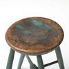 19TH CENTURY PAINTED WINDSOR STOOL Vintage FOUND | MARKED