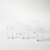 Dansk Crystal Oval Facette Highball Glasses Vintage FOUND | MARKED
