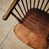 ENGLISH WINDSOR ARMCHAIR Vintage FOUND | MARKED