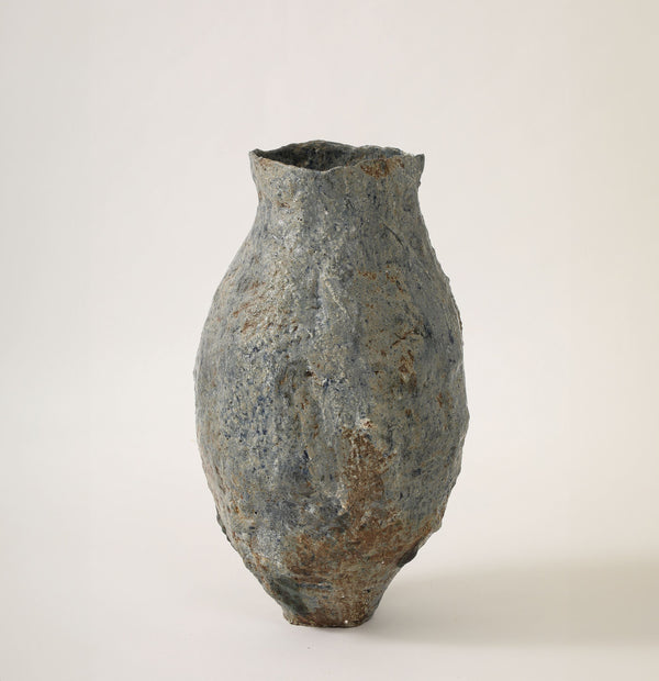 EWEN HENDERSON | MONUMENTAL CERAMIC VESSEL Vintage FOUND | MARKED