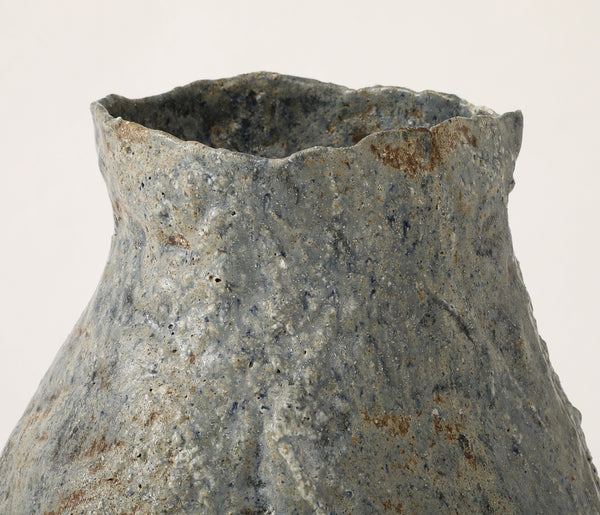 EWEN HENDERSON | MONUMENTAL CERAMIC VESSEL Vintage FOUND | MARKED