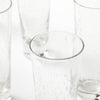 FRENCH BUBBLE GLASS TUMBLERS Vintage FOUND | MARKED
