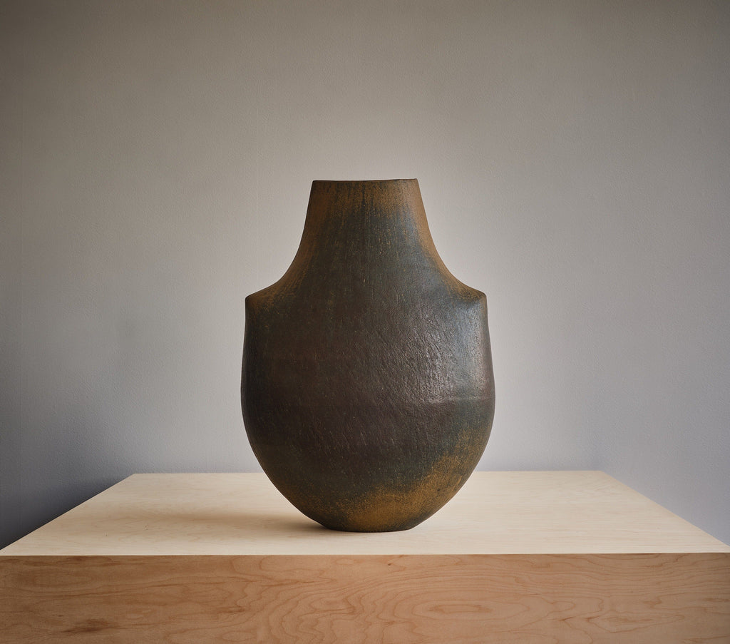 JOHN WARD | LARGE SHOULDERED VESSEL Vintage FOUND | MARKED
