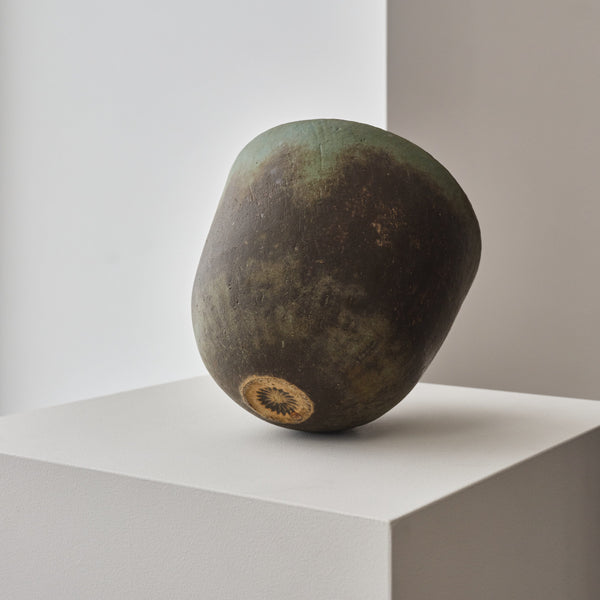 JOHN WARD | STONEWARE VESSEL Vintage FOUND | MARKED