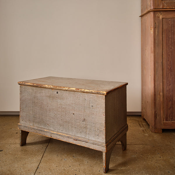 NEW ENGLAND BLANKET CHEST Vintage FOUND | MARKED