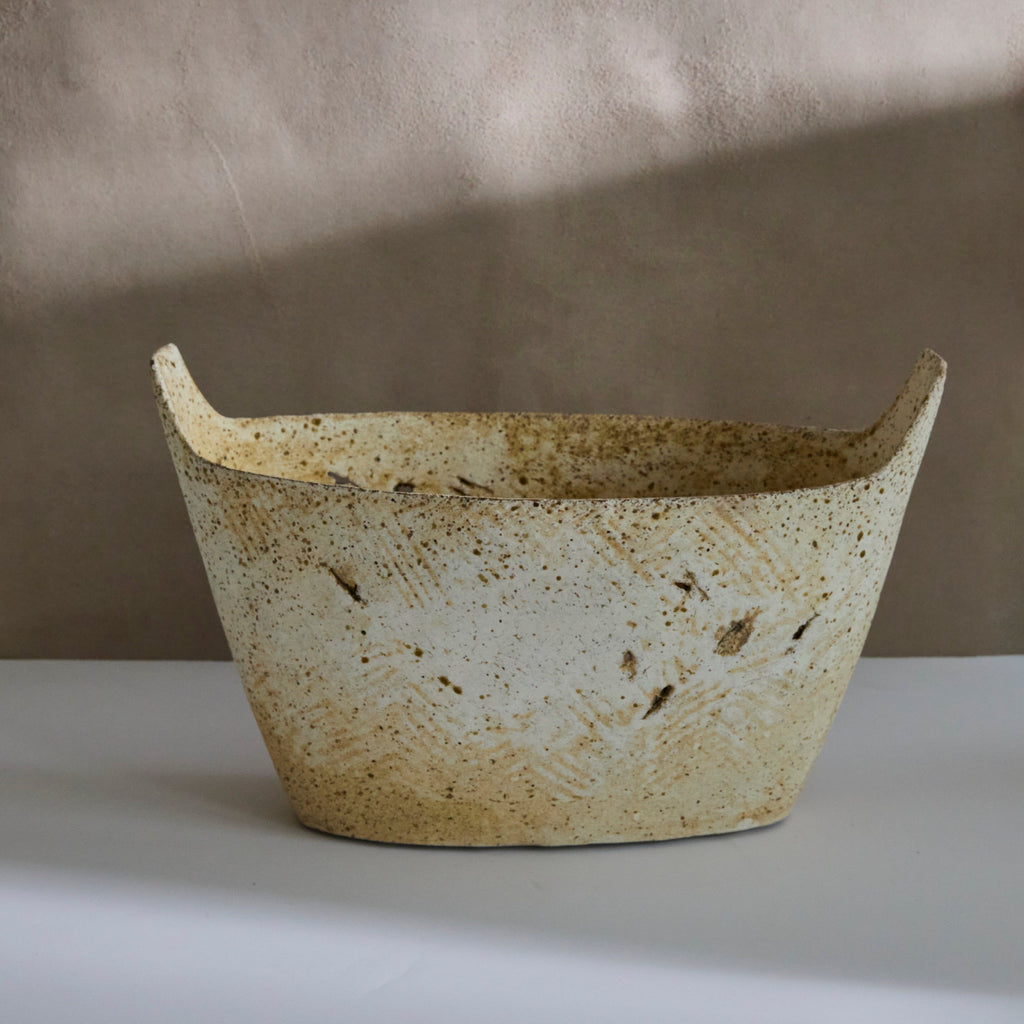 PAUL PHILP | STONEWARE VESSEL Vintage FOUND | MARKED