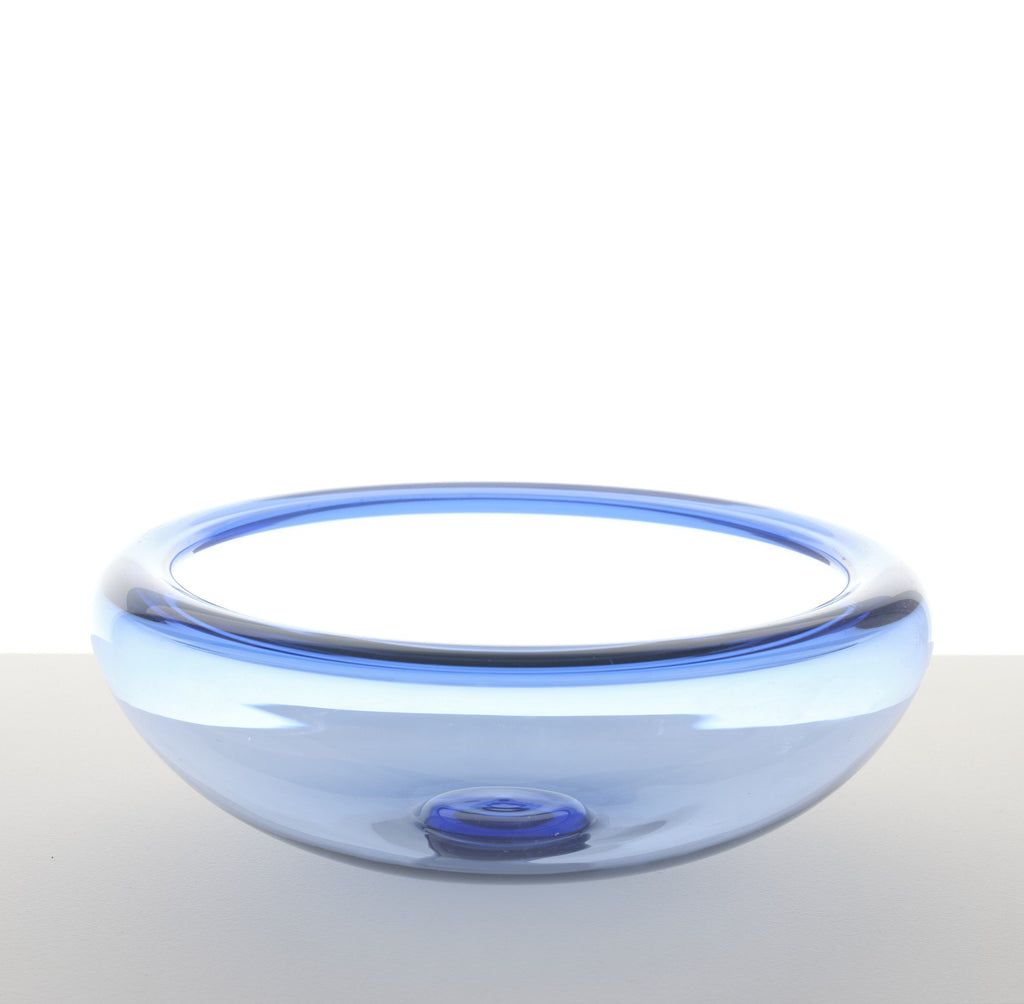 PER LÜTKEN | HAND-BLOWN GLASS BOWL Vintage FOUND | MARKED