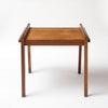 RENÉ GABRIEL | OAK SIDE TABLE Vintage FOUND | MARKED