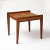 RENÉ GABRIEL | OAK SIDE TABLE Vintage FOUND | MARKED