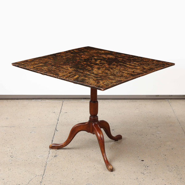 SWEDISH Tilt-Top Table Vintage FOUND | MARKED