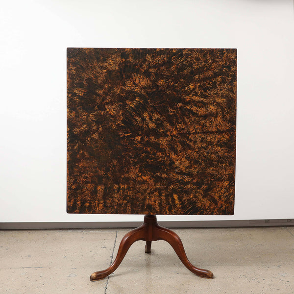 SWEDISH Tilt-Top Table Vintage FOUND | MARKED