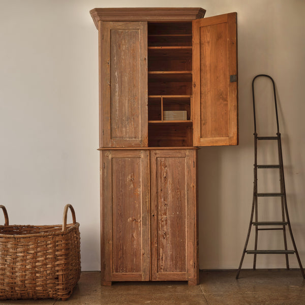 TALL SWEDISH CABINET Vintage FOUND | MARKED