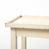 White Tray Top Console Vintage FOUND | MARKED