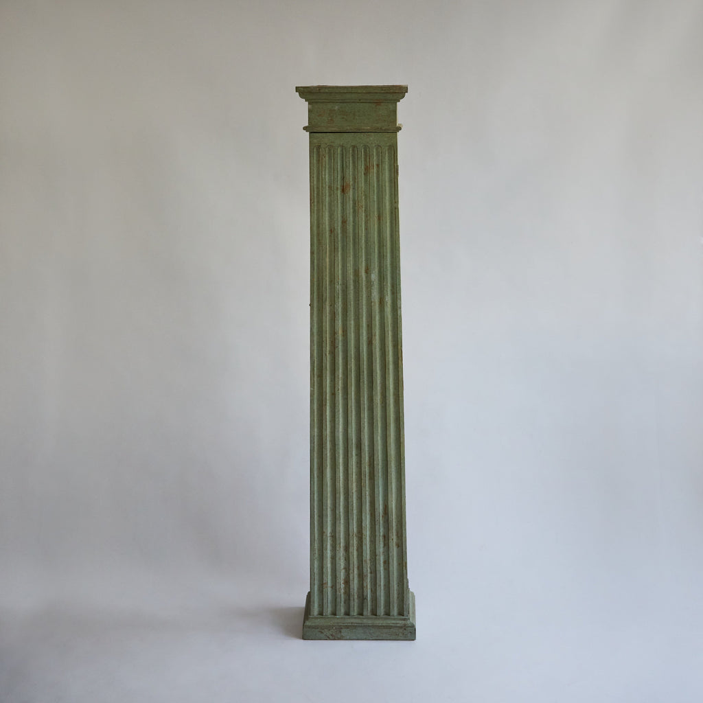 FRENCH TAPERED COLUMN CUPBOARD FOUND | MARKED