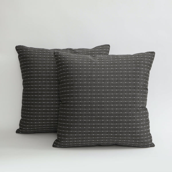 TRACK | PEWTER | PILLOW Fabric MARKED | MARKED